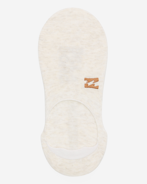 3 Core No Show - Invisible Socks for Women Blue Z9SO01BIF1 Billabong
