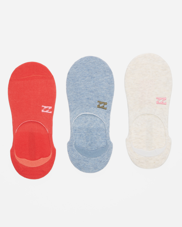 0 Core No Show - Invisible Socks for Women Beige Z9SO01BIF1 Billabong