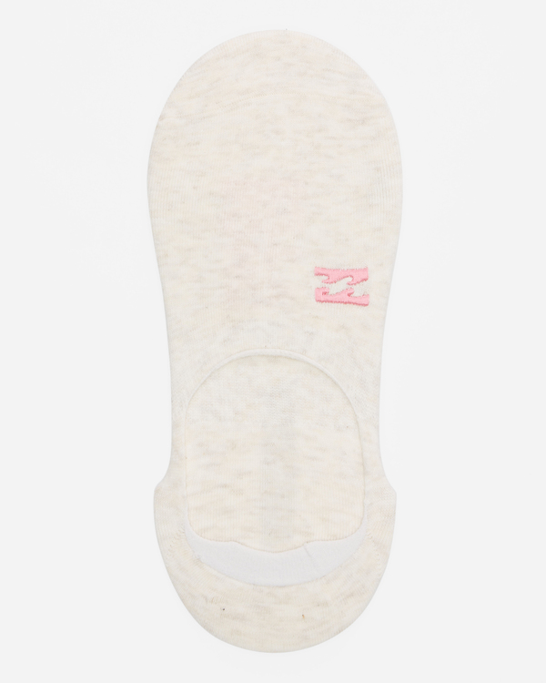 2 Core No Show - Invisible Socks for Women Beige Z9SO01BIF1 Billabong