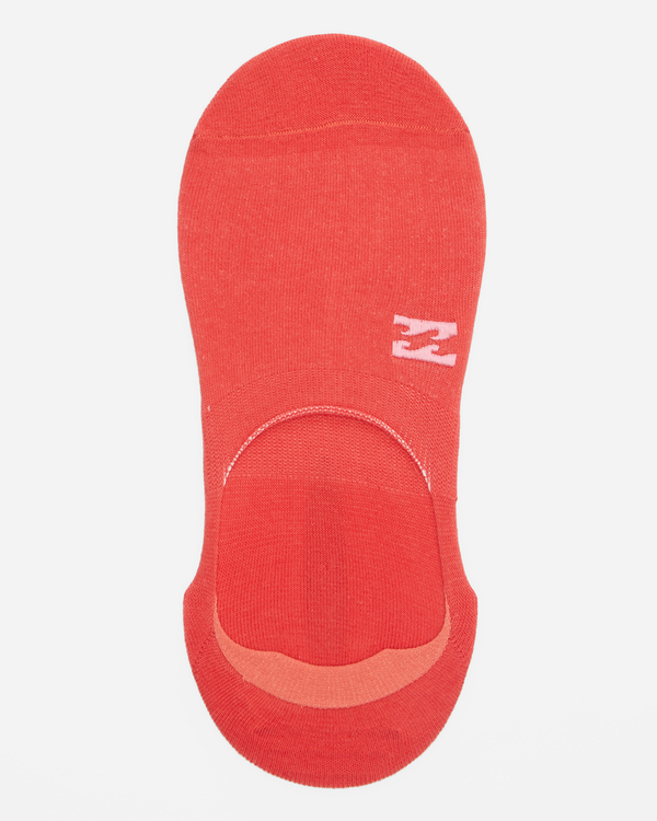 3 Core No Show - Invisible Socks for Women Beige Z9SO01BIF1 Billabong