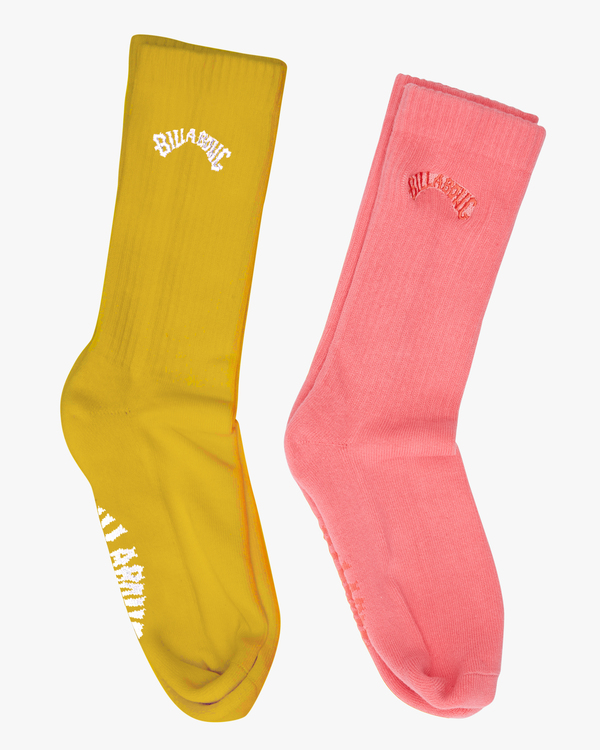 0 Sport - Crew Socks for Women Yellow Z9SO03BIF1 Billabong