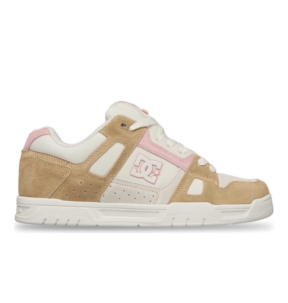 Stag - Leather Shoes Unisex - Unisex's Beige Leather Shoes | DC Shoes