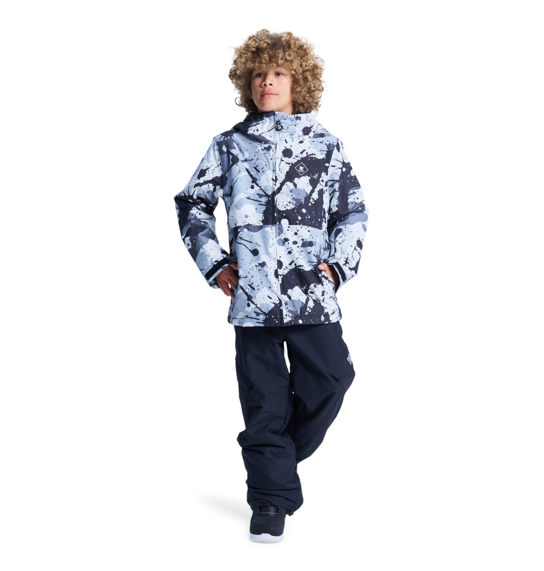 Basis Print - Technical Snow Jacket for Boys 8-16 - Boys 8-16's