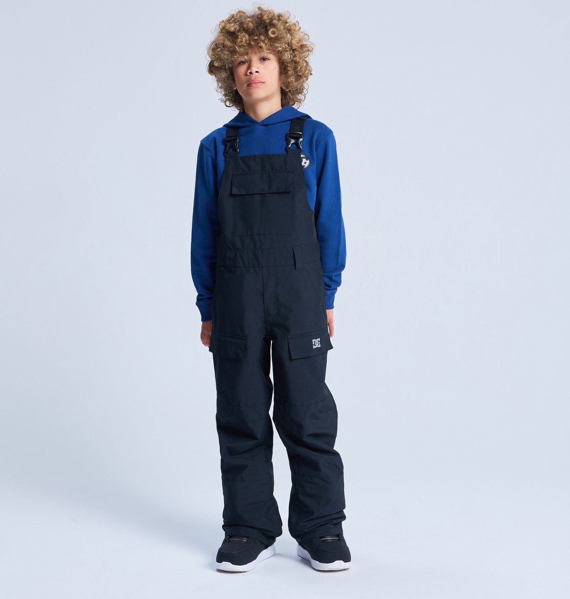 DC Roadblock Bib スノーボードウェア　ディーシー 新品 Roadblock - Technical Snow Bib for Boys 8-16 - Boys 8-16's Black