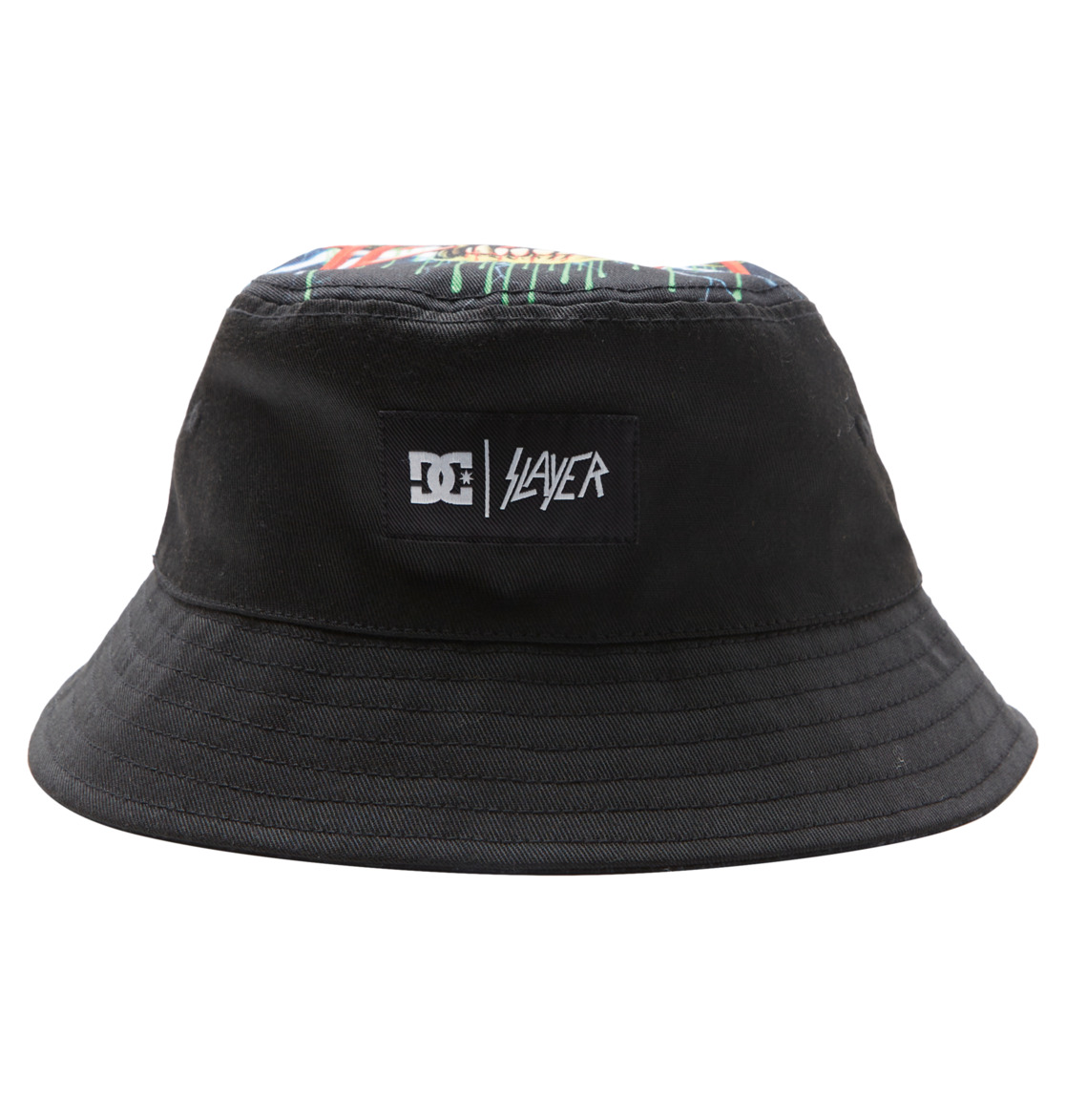 Slayer - Reversible Bucket Hat for Men - Men's Black Reversible