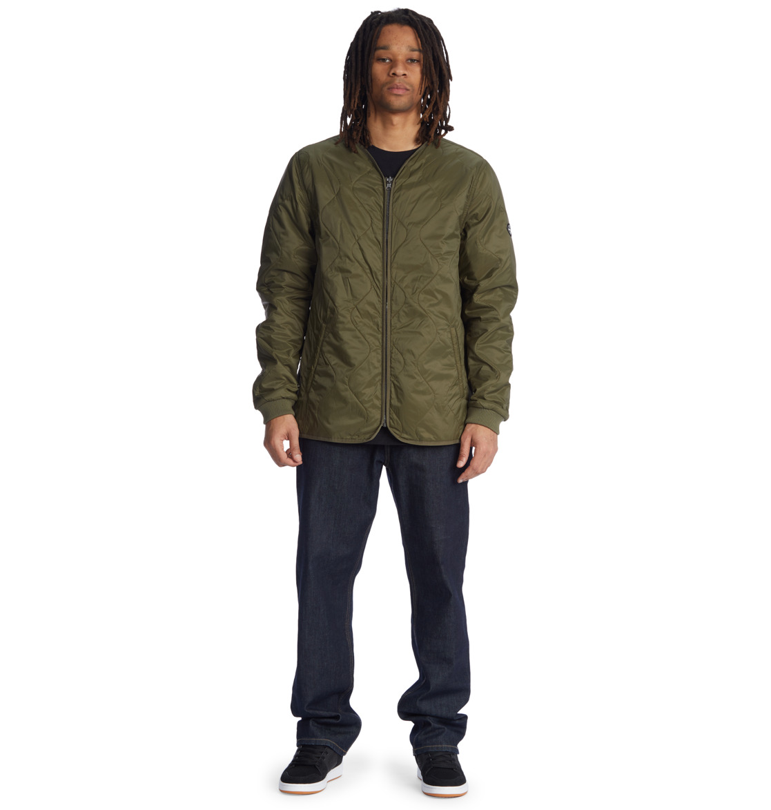 ATRCTR ダークグリーン ジャケット adyjk03152_dcshoes,w_crb0_frt4.jpg