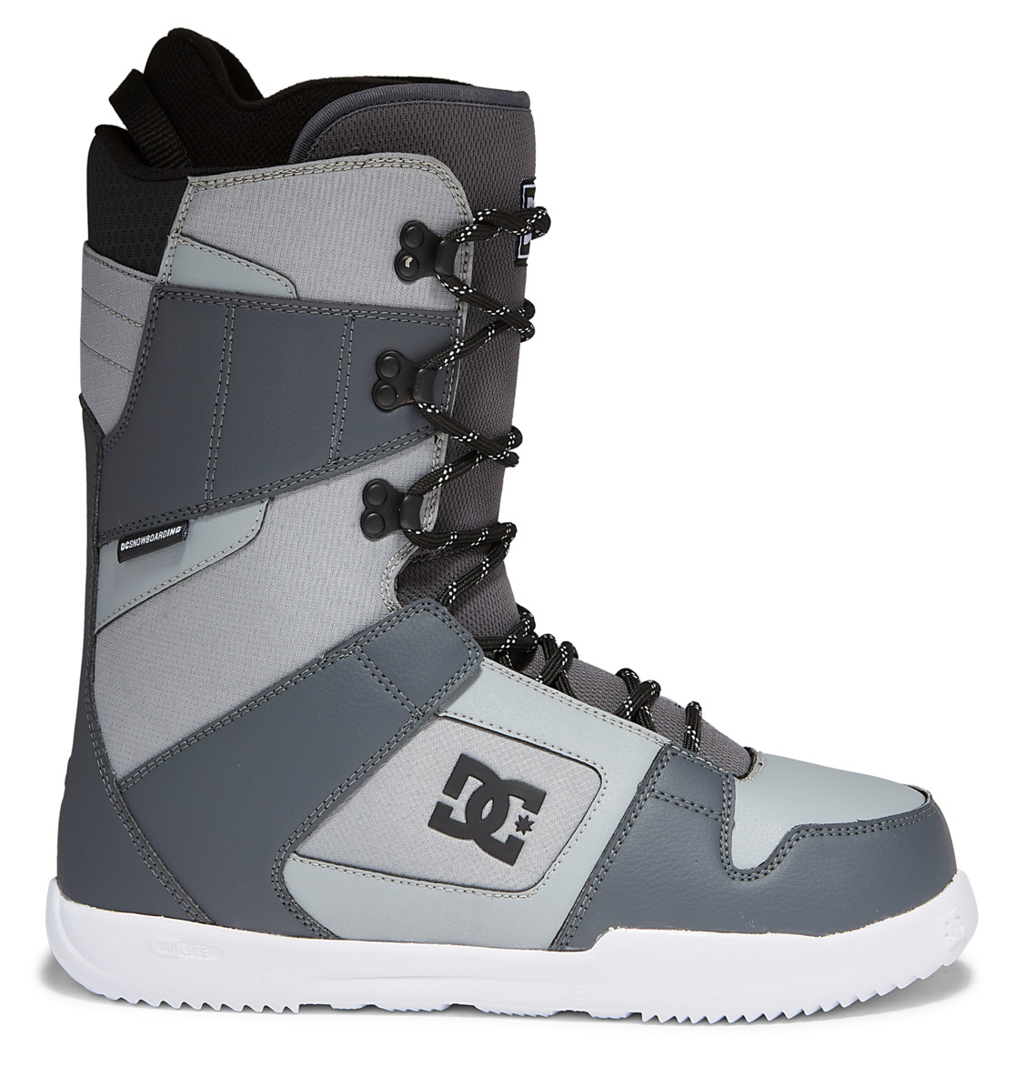 Phase - Lace-Up Snowboard Boots for Men - Men's Grey Lace-Up
