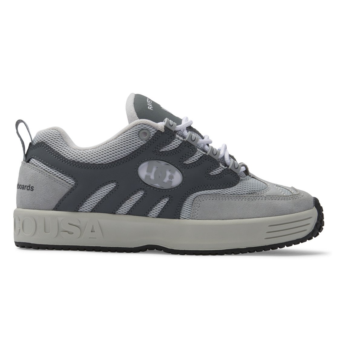Lukoda x Rave - Leather Shoes for Men - Men's Grey Leather Shoes