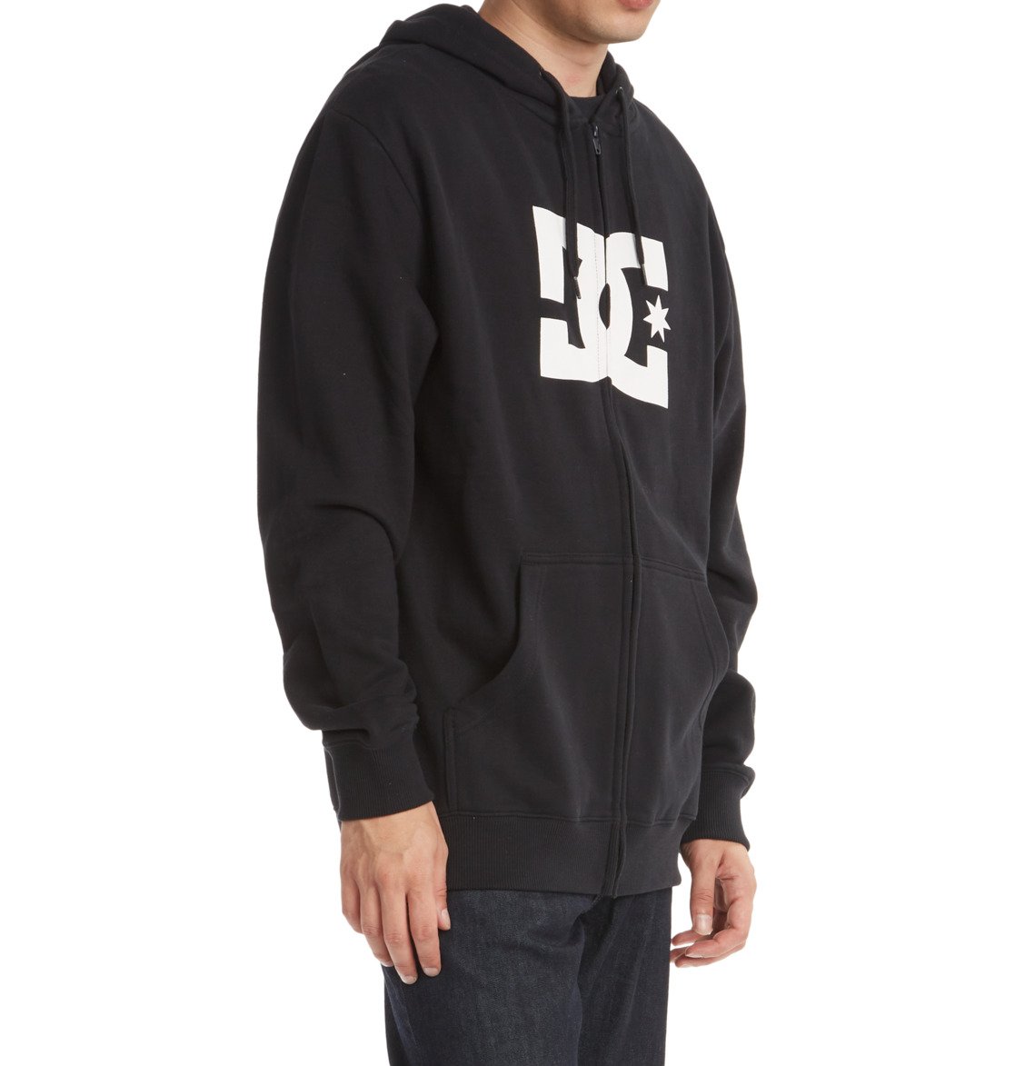 DC Star - Zip-Up Hoodie for Men - Men's Black Zip-Up Hoodie | DC Shoes