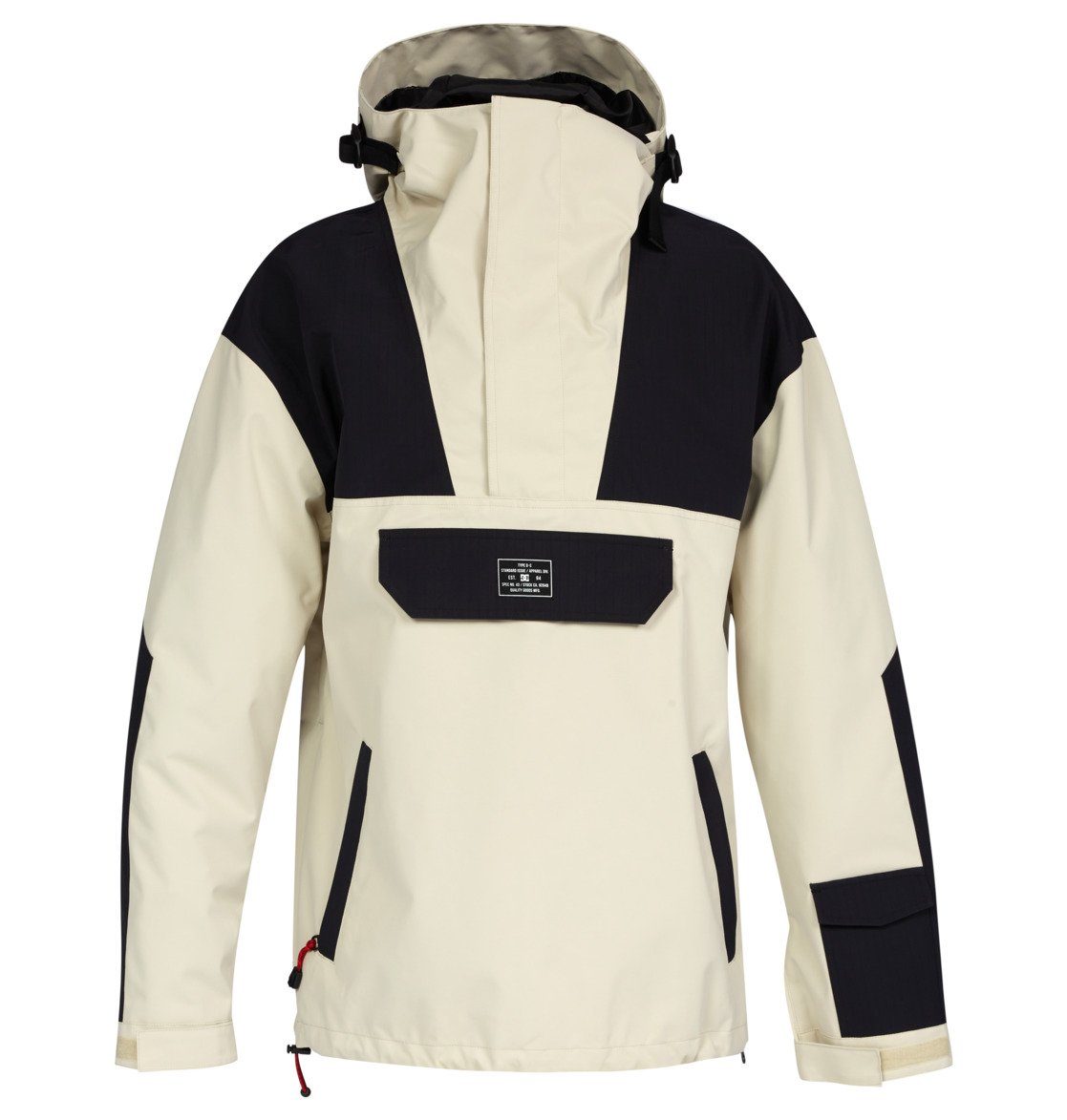 DC-43 - Anorak Snowboard Jacket for Men - Men's Beige Anorak