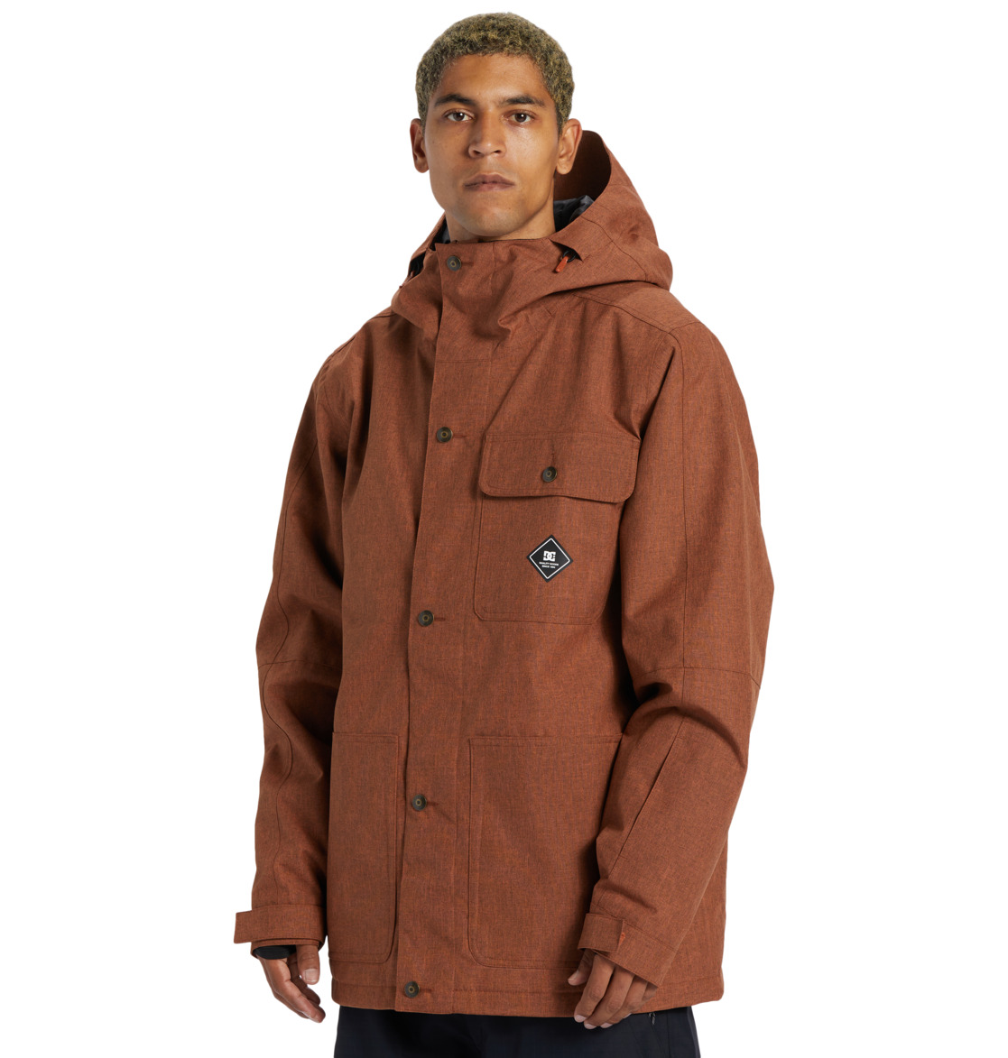 Servo - Technical Snow Jacket for Men - Men's Orange Technical