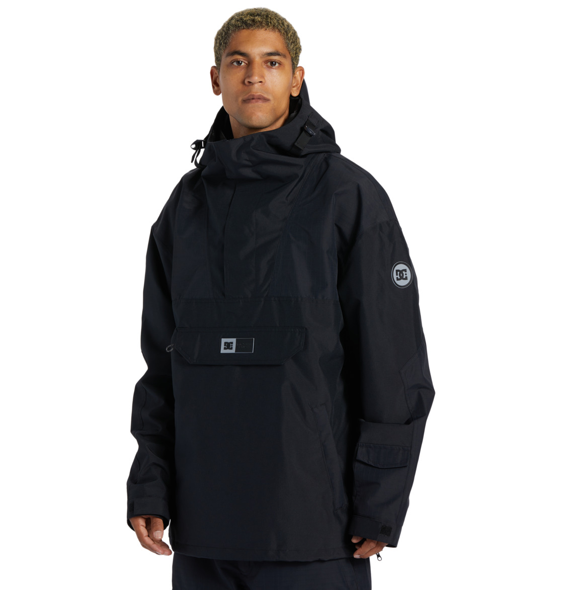 Dc-43 - Technical Anorak Snow Jacket for Men - Men's Black