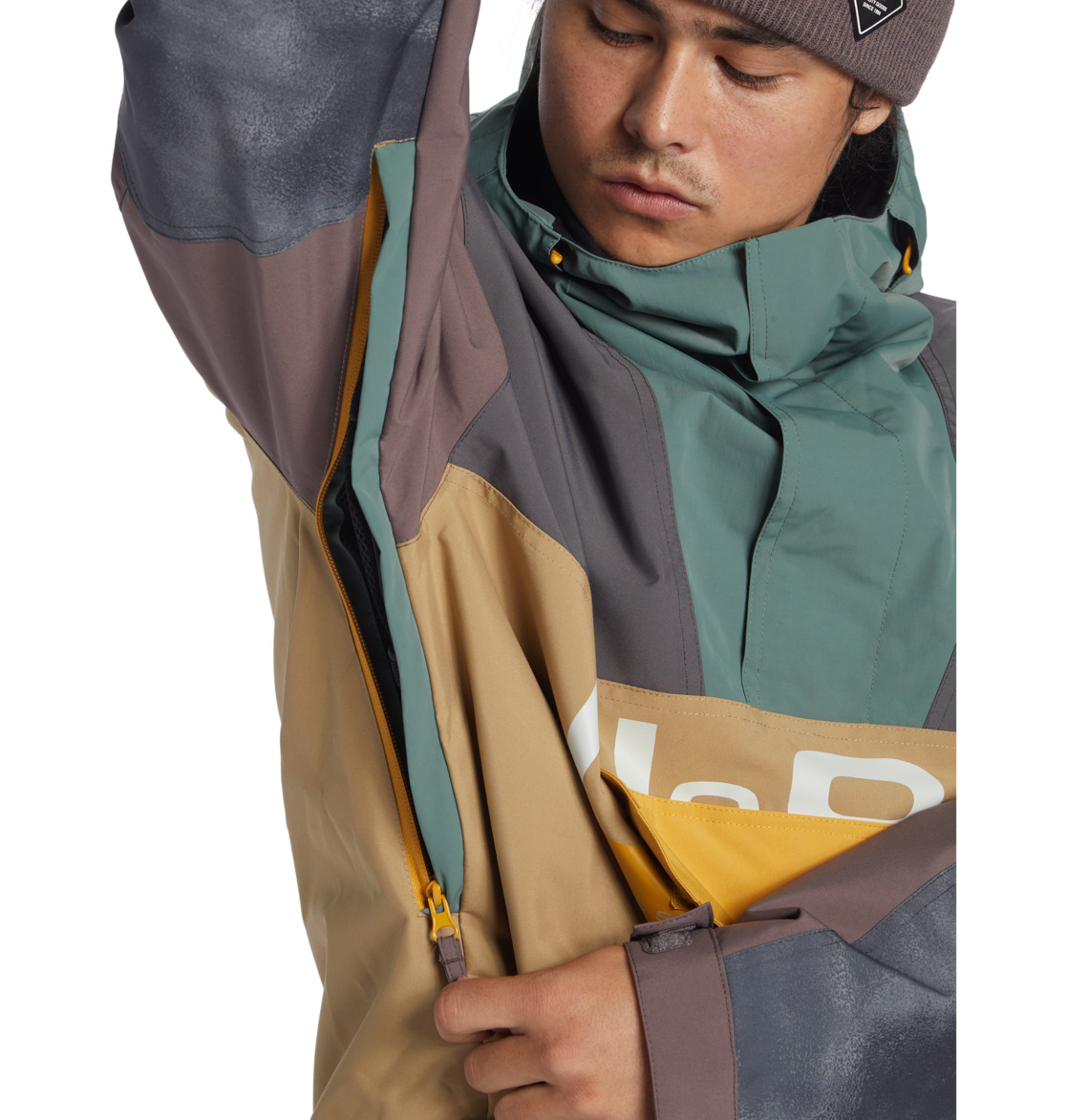DC 4/3mm Anorak - Snow Jacket for Men - Men's Orange Snow Jacket