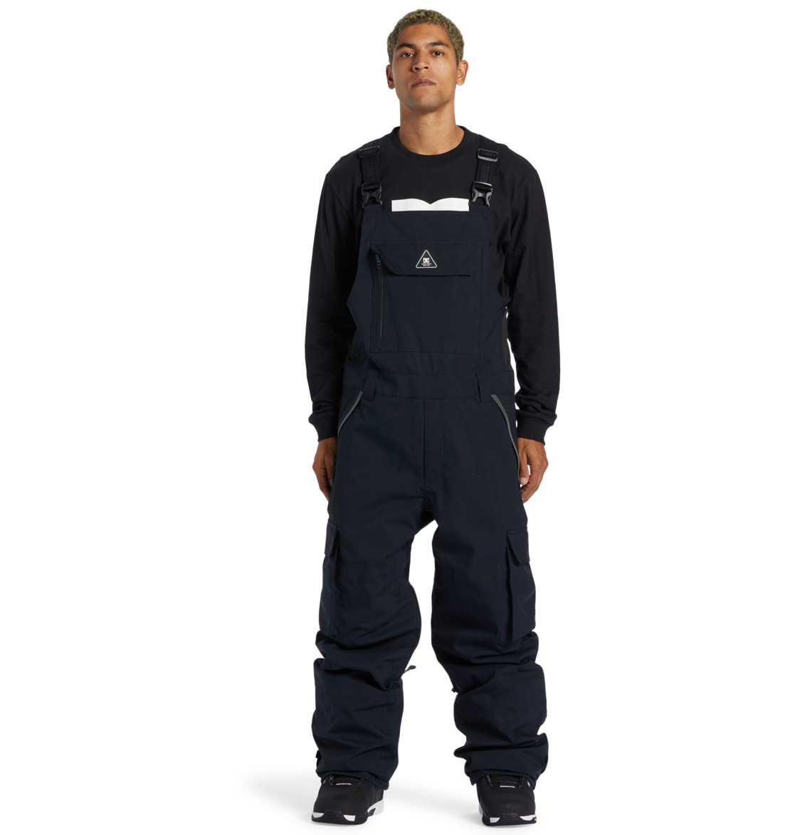 Brigade 45K - Technical Snow Bib Pants for Men - Men's Black