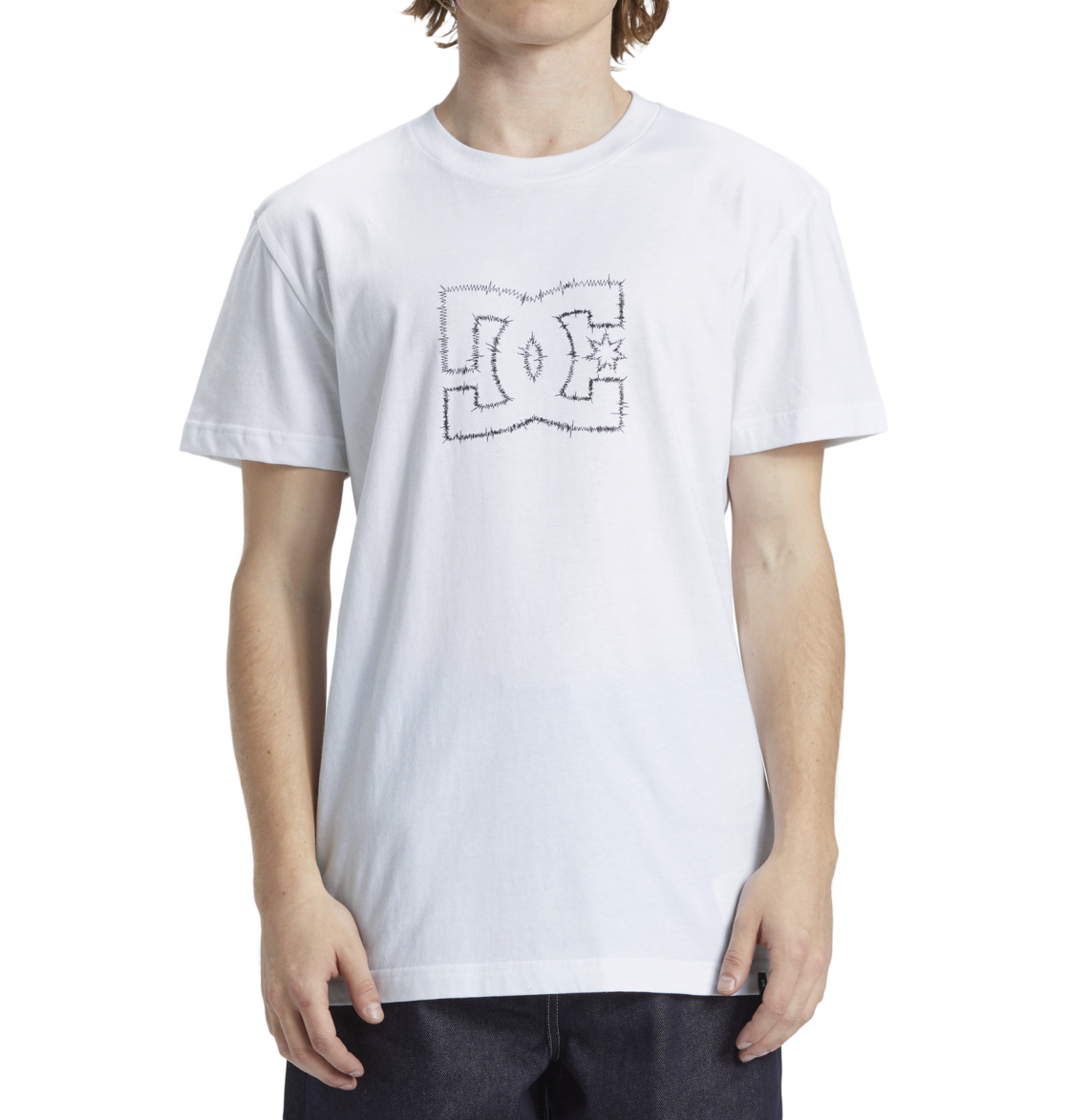 DC Zig Zag - T-Shirt for Men - Men's White T-Shirt | DC Shoes