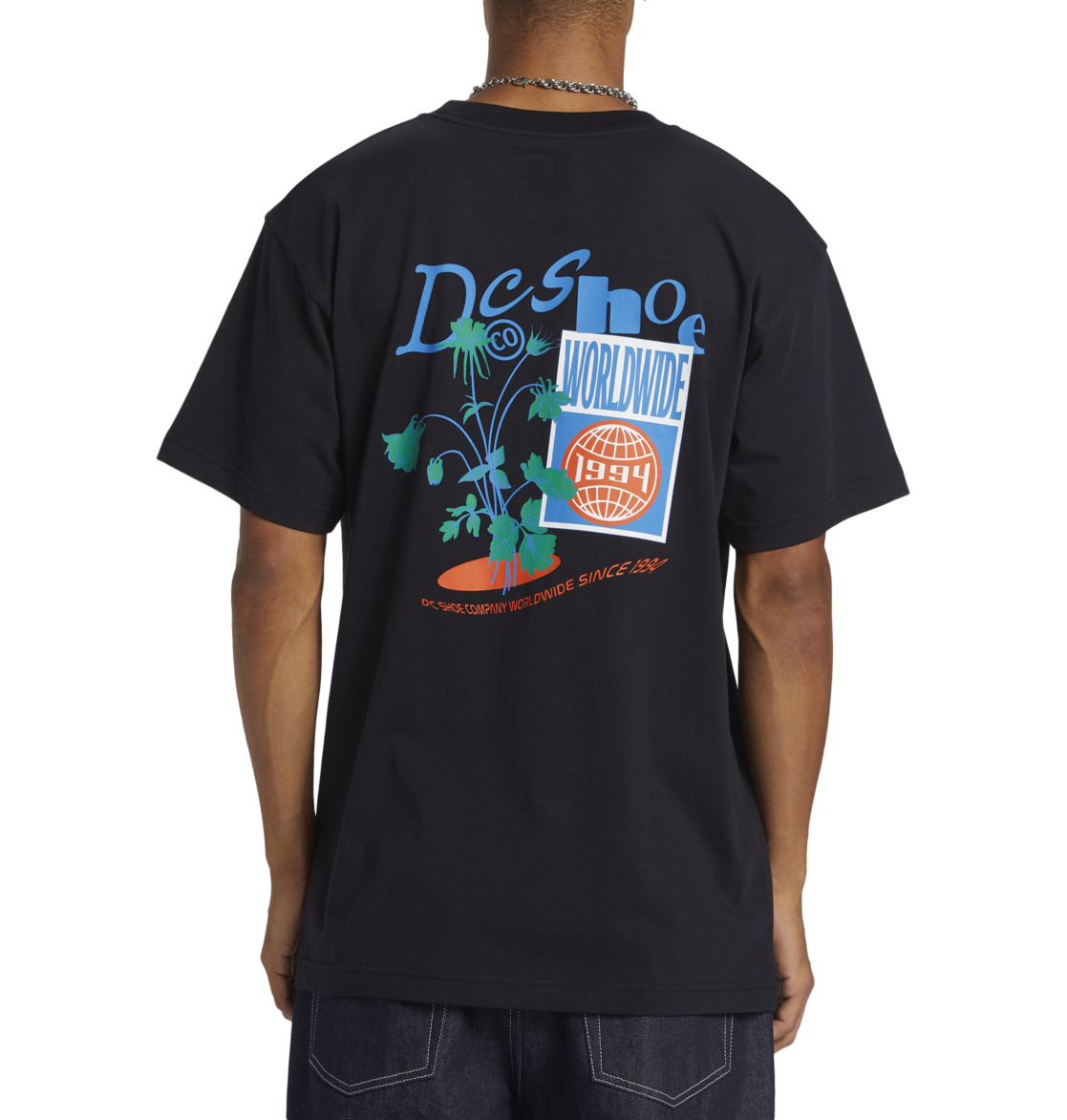 トップス BEDROCK Transfer - Camiseta de manga corta Negro Hombre | DC Shoes