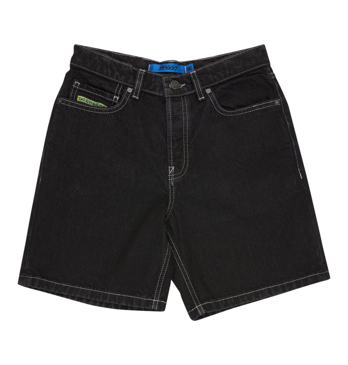 Baggy - Denim Shorts for Boys 8-16 - Boys 8-16's Black Denim