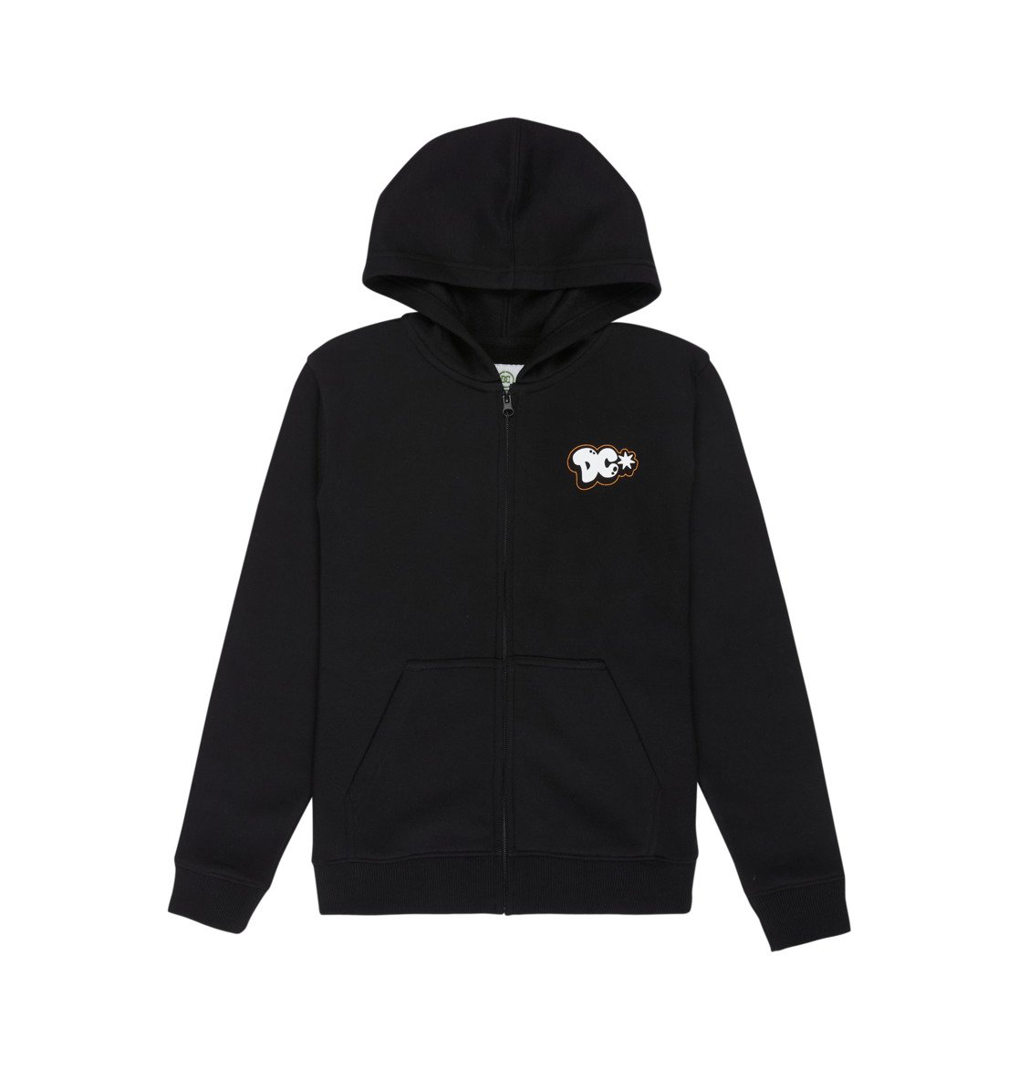 Throw Up - Boys 8-16's Black Zip-Up Hoodie | DC Shoes