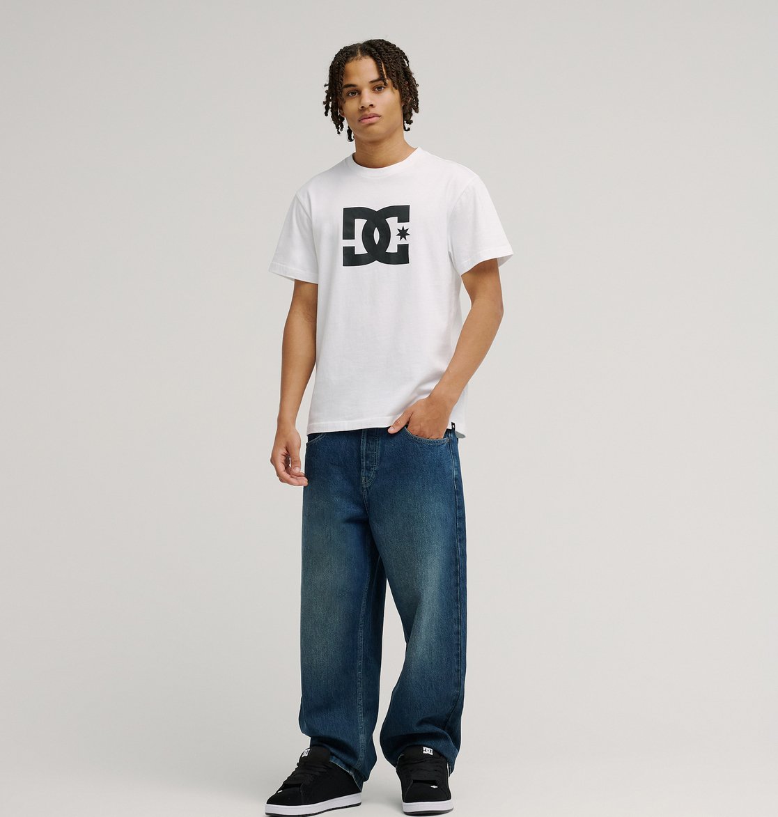 Worker Baggy Denim Double That - Denim Trousers for Men - Men's