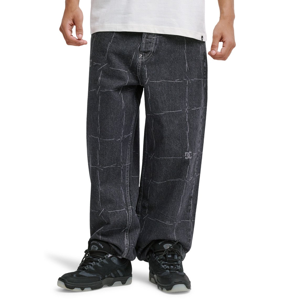 Baggy Wired - Denim Jeans for Men - Men's Black Denim Jeans | DC Shoes