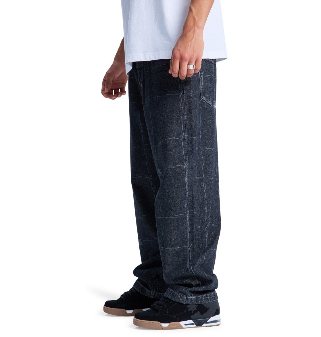Baggy Wired - Denim Jeans for Men - Men's Black Denim Jeans | DC Shoes
