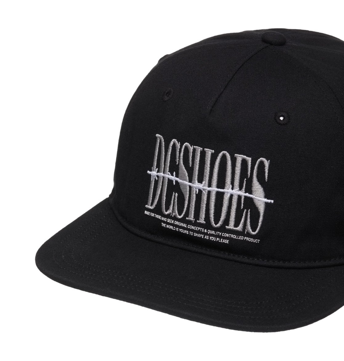 Centered Wire - Men's Black Snapback Cap | DC Shoes
