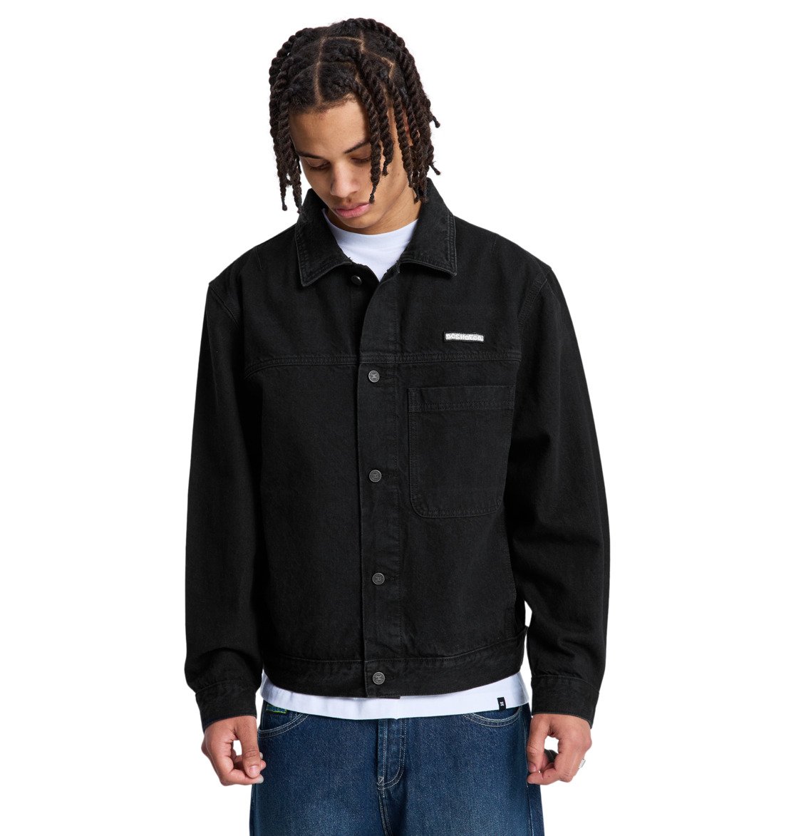 Ethos - Denim Jacket for Men - Men's Black Denim Jacket | DC Shoes
