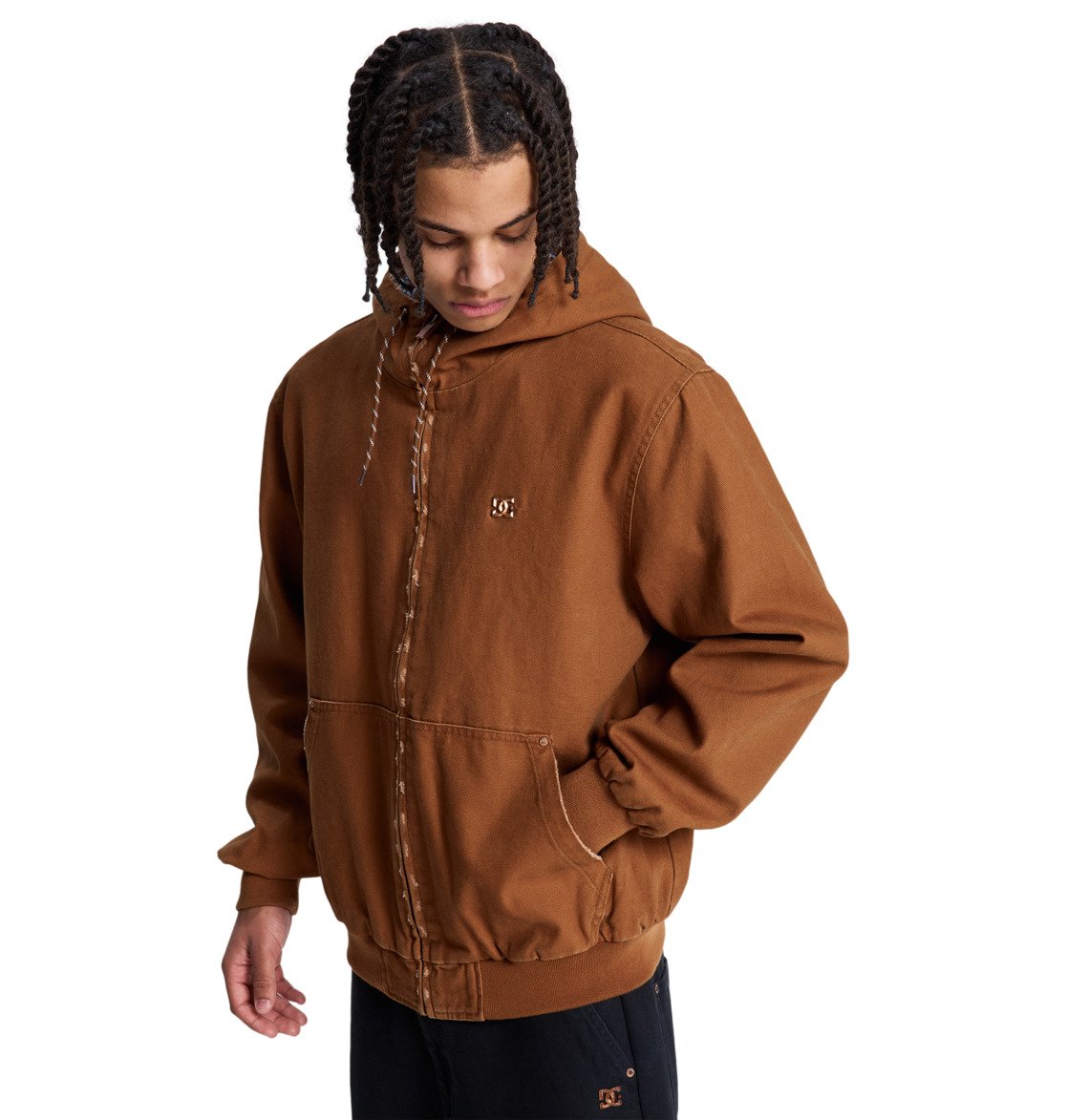 Garage - Canvas Jacket for Men - Men's Brown Canvas Jacket | DC Shoes