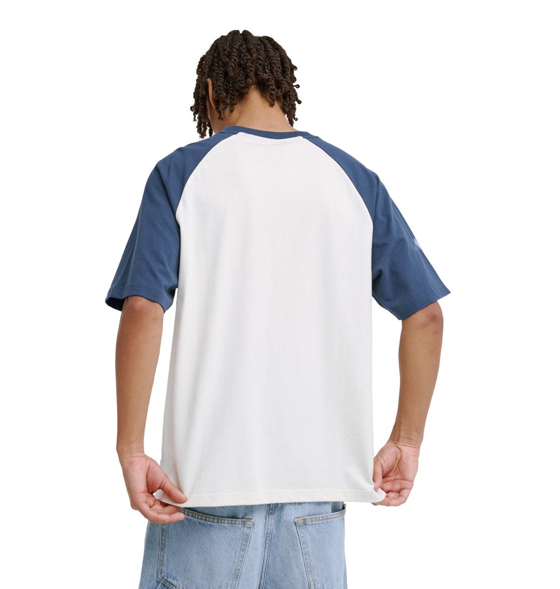 Rugged Raglan - Raglan T-Shirt for Men - Men's White Raglan T