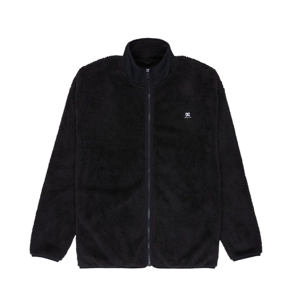 Lynx - Unisex's Black Sherpa Zip Fleece | DC Shoes