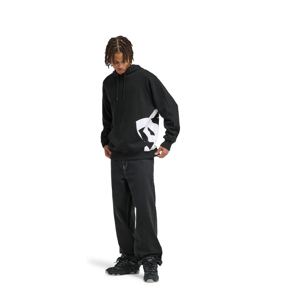 Lanai - Men's Black Hoodie | DC Shoes Lanai - Men's Black Hoodie | DC Shoes