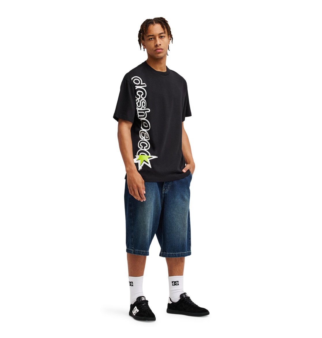 Shock Side - Camiseta de manga corta Negro Hombre | DC Shoes