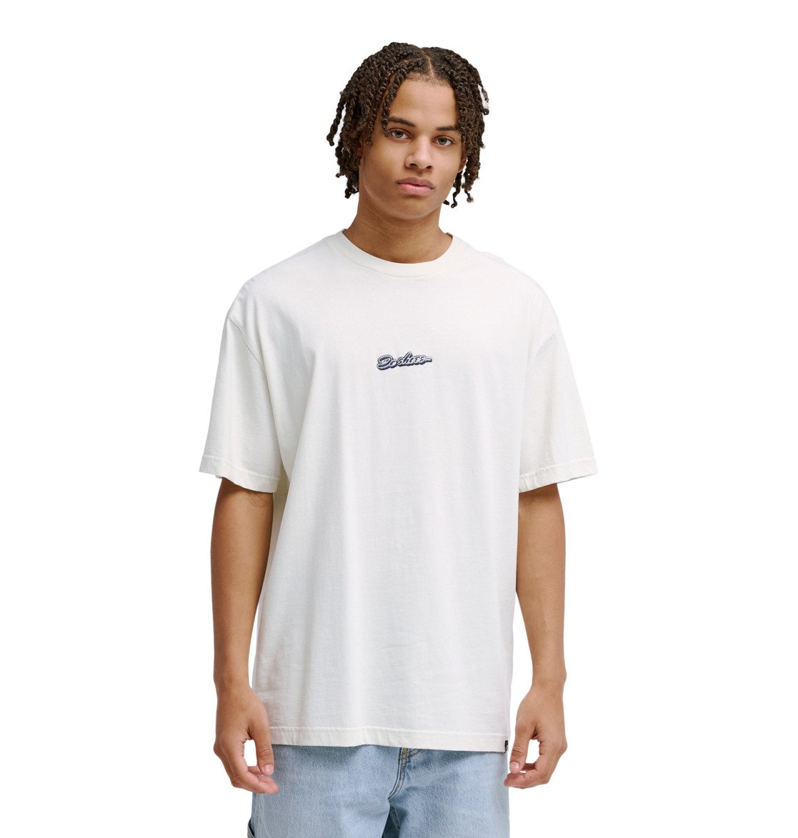 Melted Core - Short Sleeve T-Shirt for Men - Men's White Short