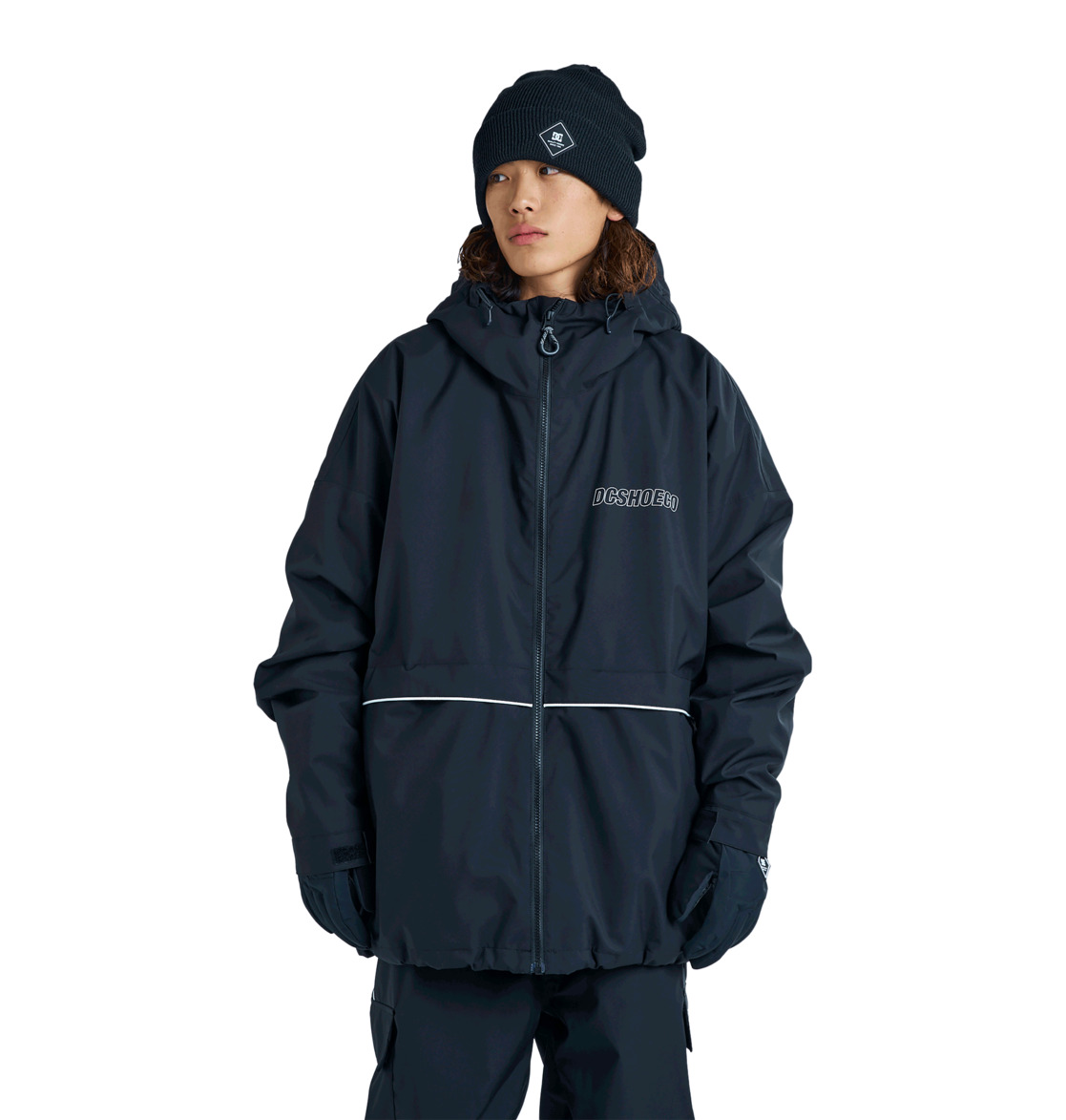 DC Wide 10K - Technical Snow Jacket Unisex - Unisex's Black