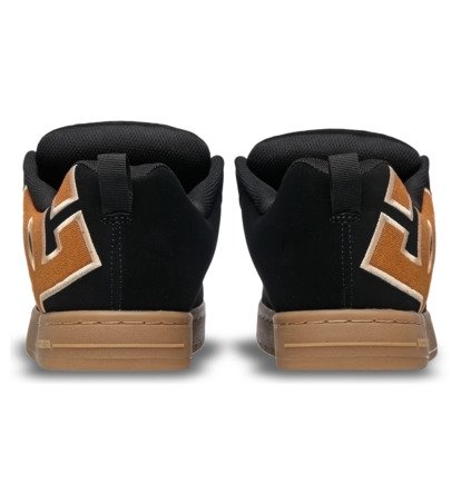 dcshoes, Court Graffik - Scarpe di pelle da Uomo, BLACK/BROWN/GUM (009) Court Graffik - Leather Shoes for Men  300529
