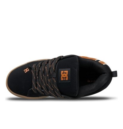 dcshoes, Court Graffik - Scarpe di pelle da Uomo, BLACK/BROWN/GUM (009) Court Graffik - Leather Shoes for Men  300529