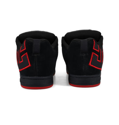 dcshoes, Court Graffik - Lederschuhe für Männer, DARKGREY/RED (022) Court Graffik - Leather Shoes for Men  300529