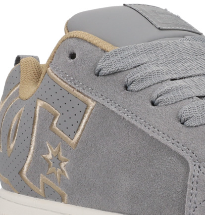 dcshoes, Court Graffik - Lederschuhe für Männer, GREY/TAN/OFFWHITE (025) Court Graffik - Leather Shoes for Men  300529