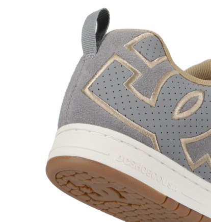 dcshoes, Court Graffik - Lederschuhe für Männer, GREY/TAN/OFFWHITE (025) Court Graffik - Leather Shoes for Men  300529