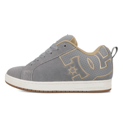 dcshoes, Court Graffik - Lederschuhe für Männer, GREY/TAN/OFFWHITE (025) Court Graffik - Leather Shoes for Men  300529