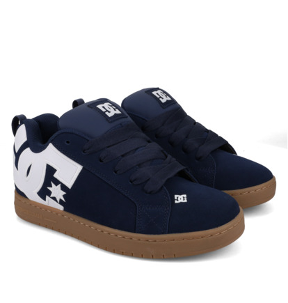 dcshoes, Court Graffik - Lederschuhe für Männer, NAVY/GUM (410) Court Graffik - Leather Shoes for Men  300529