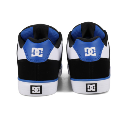dcshoes, Pure - Chaussures en cuir pour Homme, BLACK/BLUE/WHITE (005) Pure - Leather Shoes for Men  300660