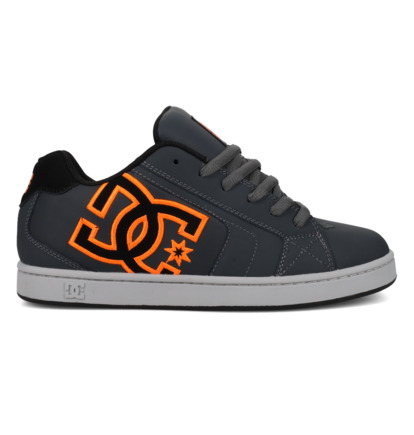 Black and orange dc shoes online