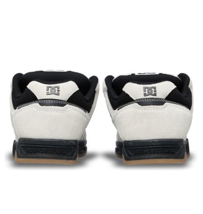 dcshoes, Stag - Chaussures en cuir pour Homme, OFFWHITE (114) Stag - Leather Shoes Unisex  320188