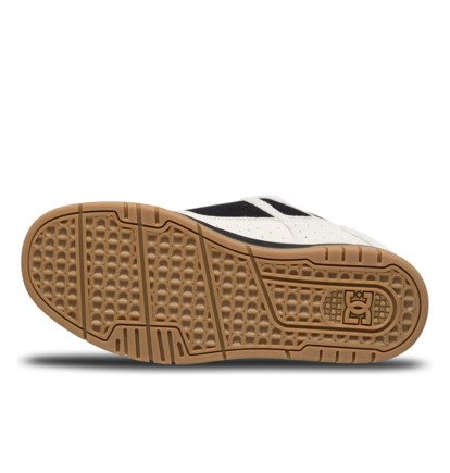 dcshoes, Stag - Chaussures en cuir pour Homme, OFFWHITE (114) Stag - Leather Shoes Unisex  320188