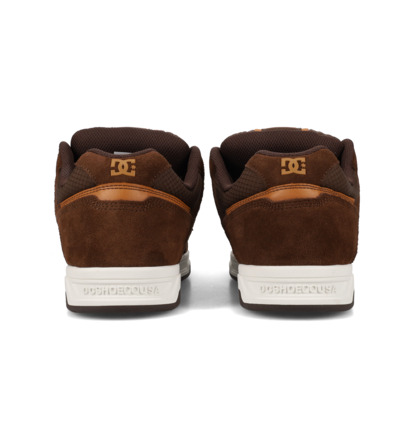 dcshoes, Stag - Chaussures en cuir pour Homme, BROWN/BROWN/BROWN (212) Stag - Leather Shoes Unisex  320188