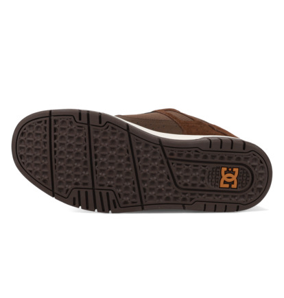 dcshoes, Stag - Chaussures en cuir pour Homme, BROWN/BROWN/BROWN (212) Stag - Leather Shoes Unisex  320188