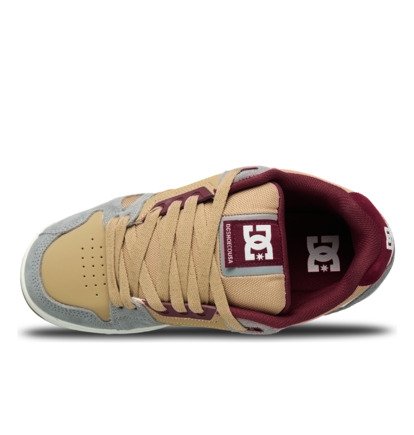 dcshoes, Stag - Chaussures en cuir pour Homme, TAN/OFFWHITE (258) Stag - Leather Shoes Unisex  320188