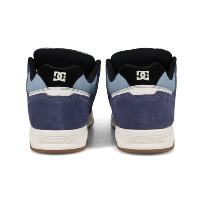 dcshoes, Stag - Chaussures en cuir pour Homme, NAVY/BLUE (421) Stag - Leather Shoes Unisex  320188
