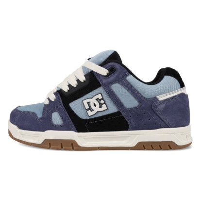 dcshoes, Stag - Chaussures en cuir pour Homme, NAVY/BLUE (421) Stag - Leather Shoes Unisex  320188